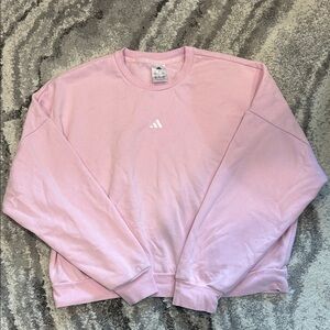 adidas Light Pink Crewneck Sweatshirt